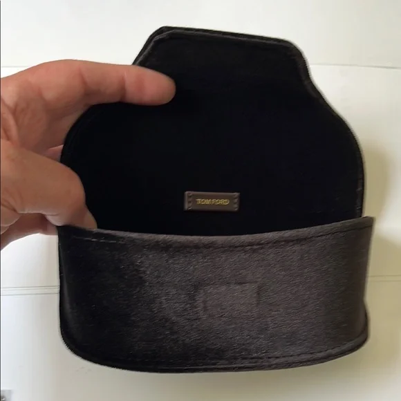 Tom Ford brown velvet eyeglass, /Sunglasses - Picture 3 of 7